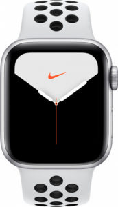 Apple Watch Nike Series 5 44 mm Aluminum Silver (MX3V2)