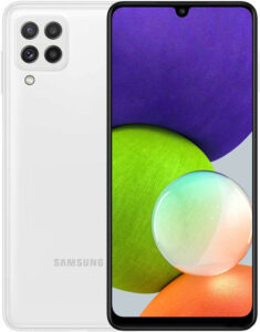 Купить смартфон Samsung Galaxy A22 4/64Gb белый