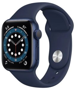 Купить умные часы Apple Watch Series 6 40 мм Aluminum Blue (MG143)