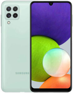 Купить смартфон Samsung Galaxy A22 4/64Gb мятный