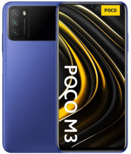 Купить смартфон POCO M3 4/64Gb (международная версия) синий