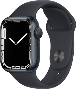 Купить умные часы Apple Watch Series 7 41mm темная ночь (MKMX3)