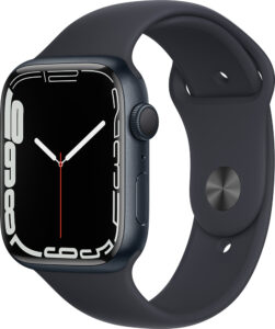 Купить смарт-часы Apple Watch Series 7 45mm темная ночь