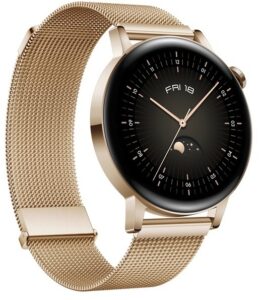 Купить умные часы Huawei Watch GT 3 Elegant 42 мм (с миланским ремешком)