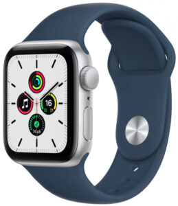 Купить умные часы Apple Watch SE 44mm Aluminum Silver MKQ43