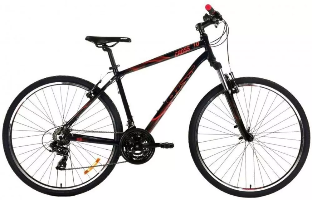 Купить велосипед AIST Cross 1.0 р.21 2021 черный