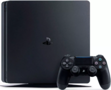 Купить консоль Sony PlayStation 4 Slim 500Gb и 2 геймпада